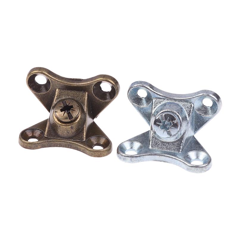 6/10 Set Removable Corner Bracket Zinc Alloy Butterfly Corner Bracket With Screws - Support Connectors For Furniture Drawers