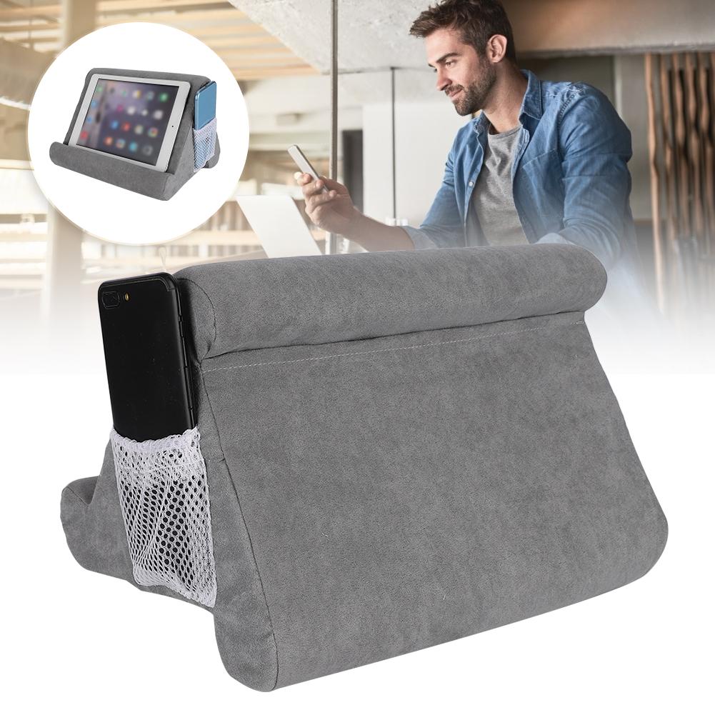 Multi Angle Reading Holder Desktop Stand Soft Pillow for Mobile Phone Tablet Book E Reader