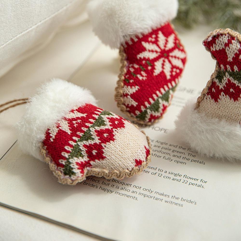 Hangging Christmas Tree Ornament Boots and Hat Designs Christmas Caps Pendant  Photographic Props