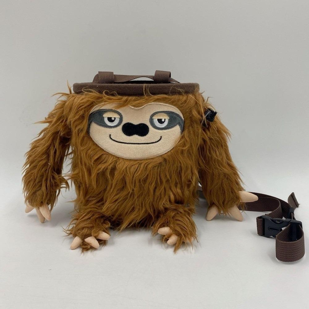 Sloth/Shark Magnesium Powder Bag Stuffed Animal Bouldering Bag New Rock Climbing Bag  Bouldering