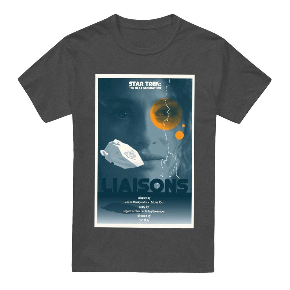 Star Trek Tng Season 7 Episode 2 T-Shirt S-3XL, Charcoal S