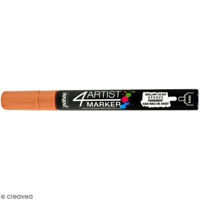 Oil Marker - PEBEO - 4Artist Marker - Copper - Indelible - 4 Mm Round Tip