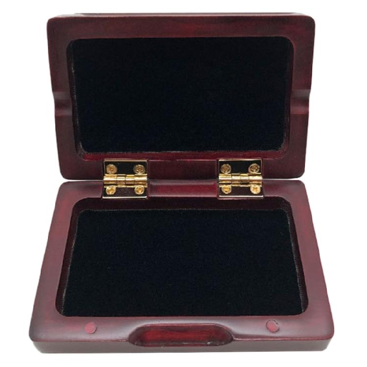 Portable Suona Reed Carrying Case Maple Wood Reed Storage Box Suona Reed Container Wind Instrument Accessories