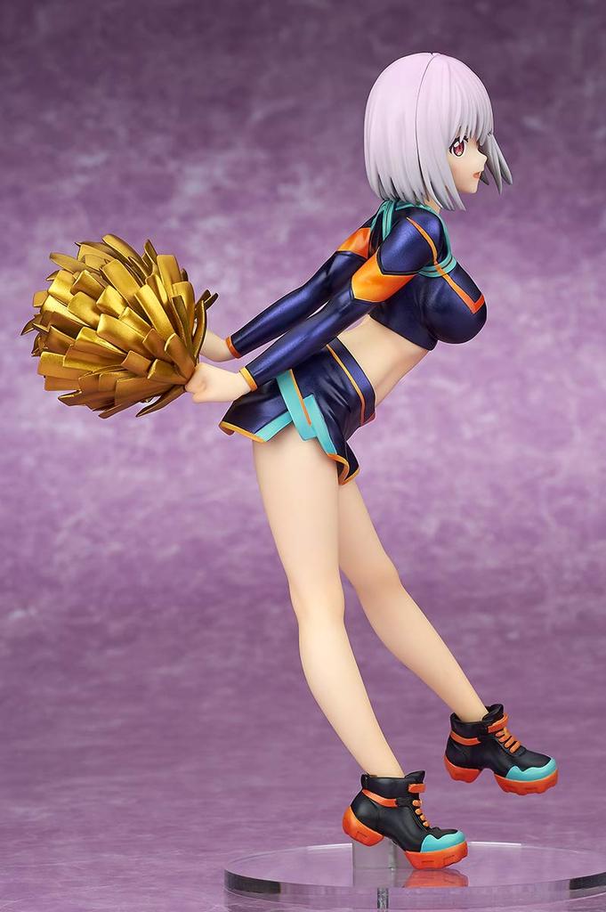 QuesQ Shinjo Akane Cheerleader-Stil Maßstab PVC Bemalte Komplettfigur SSSS.GRIDMAN 1/7