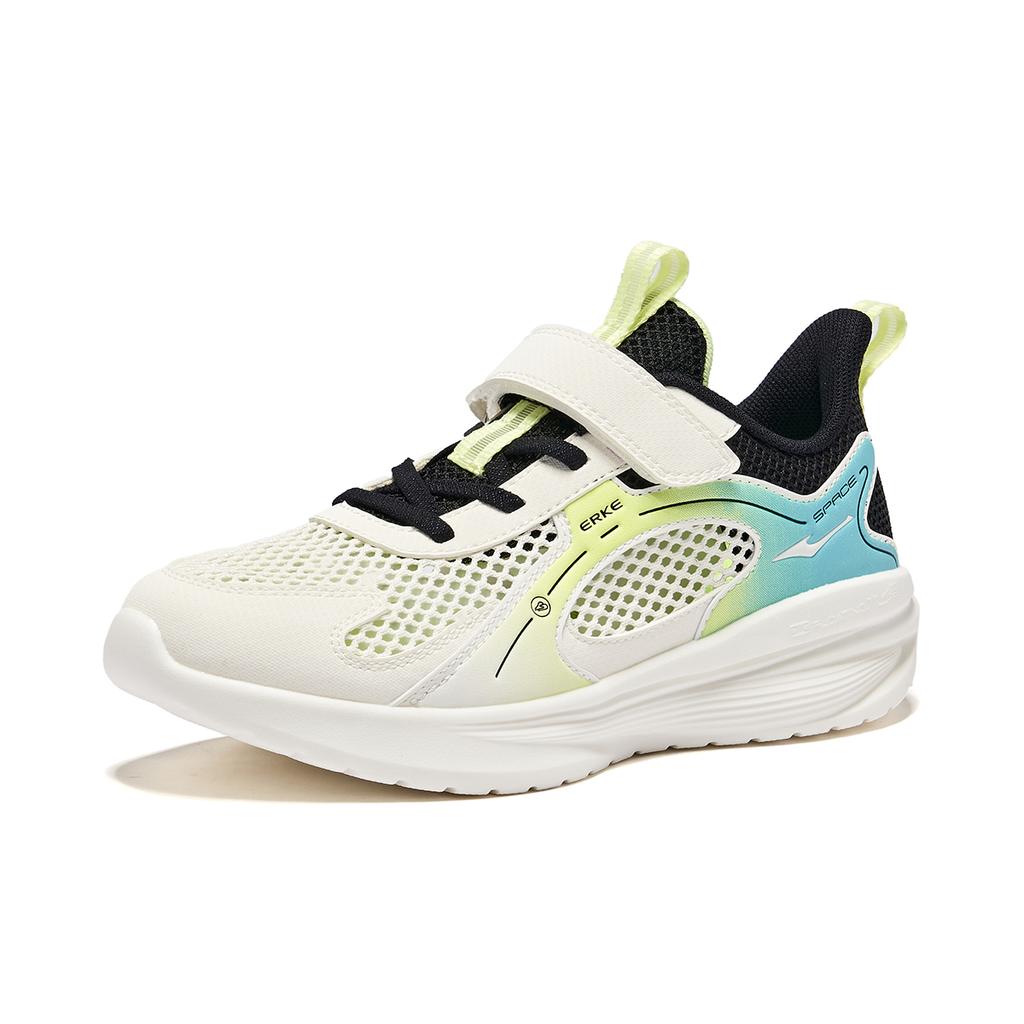 Erke Whale Jump Fashion Versatile Personality Non-Slip Shock Absorbing Wear-Resistant Rebound Low-Top Kids Running Shoes Kids Sneaker 65125103040-002
