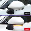 For Toyota Camry C-HR CHR Prius XW50 PHV 2018- ABS Plastic LED Rearview Side Mirror Turn Signal Light Sequential Car Lamp