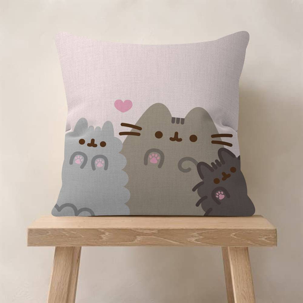 Pillow Cover Design cushion Cover decor Holiday Decorati Cute PpusheenS CUTE