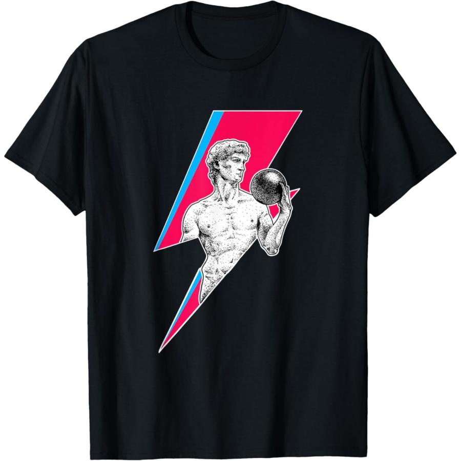 

Cool Vintage Italian David Sculpture With Bowling Ball T-Shirt XXXXXL різнокольоровий