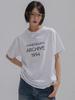 Aenhacheu Vintage Letter Archivetee_White