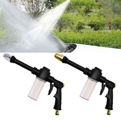 High Pressure Hose Nozzle Car Wash Hose Nozzle Foam Cannon Garden Hose Nozzle for Car Washing Outdoor Yard