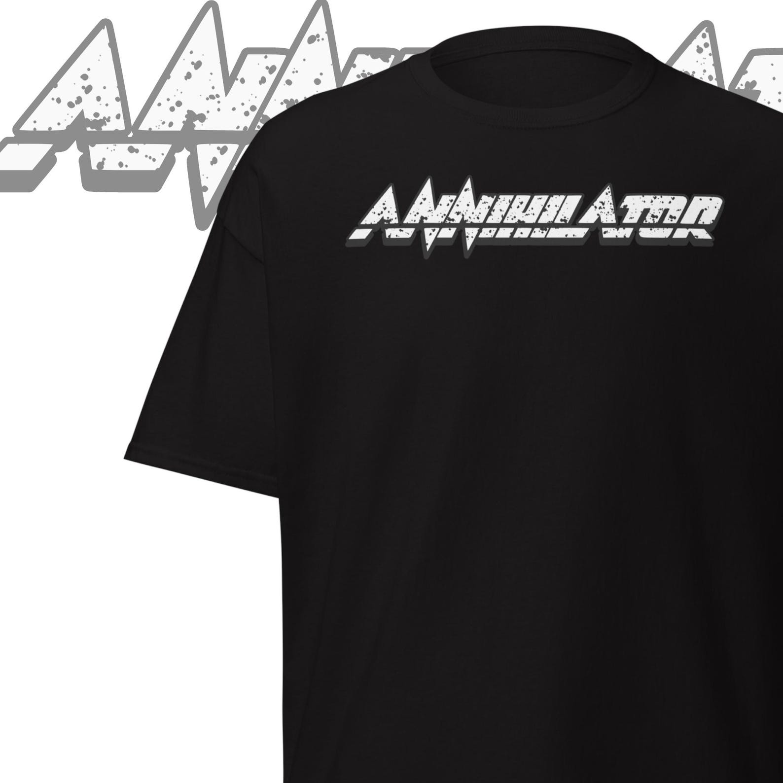 Annihilator T-Shirt Vintage Thrash Metal T-Shirts Heavy Metal Clothing S