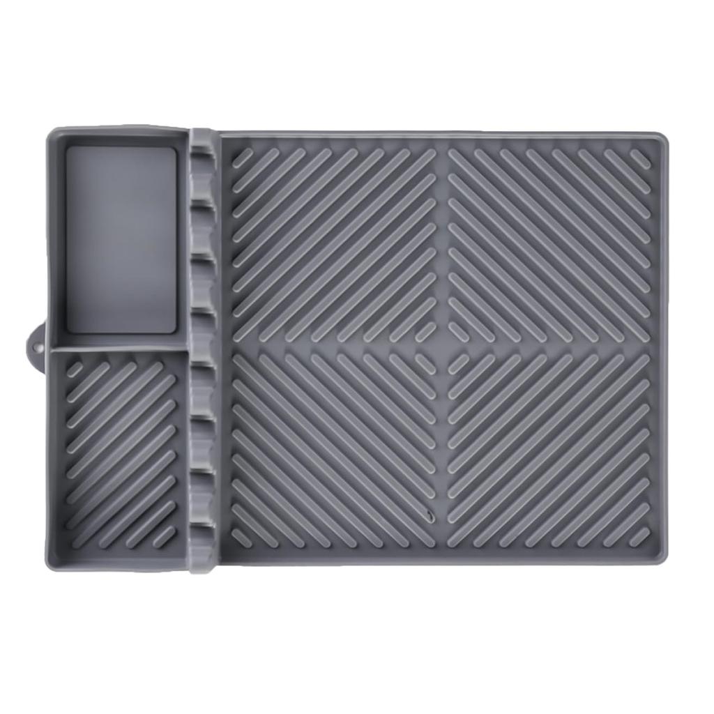 Side Shelf Mat Grill Multifunctional Placemat Silicone Bbq Pizza Mat Induction Cooker Cover Baking Pan Mat Barbecue Tools