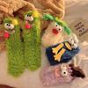 Winter Coral Velvet Socks Funny 3D Cartoon Girls Thickened Warm Socks Home -Child Stockings Floor Sleeping Socks