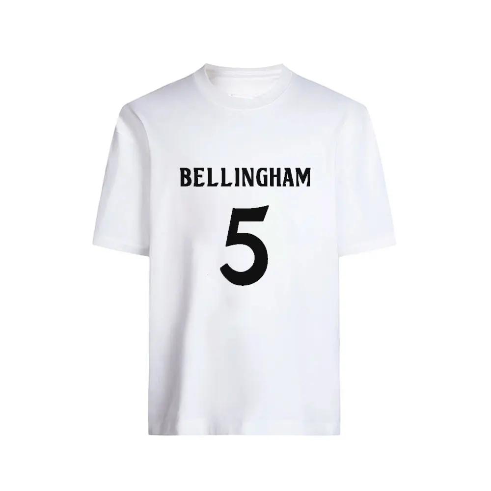 Hot Sale Cotton T Shirt Brand Tee Fashion Short Sleeve Men Tshirt Luxury Summer Oversized  Football Sports T-shirts Top Clothing