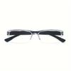 6pcs Reading Glasses Ultra-Light HD Reading Glasses for Men & Women - Stylish Square Frame Portable Design Adjustable