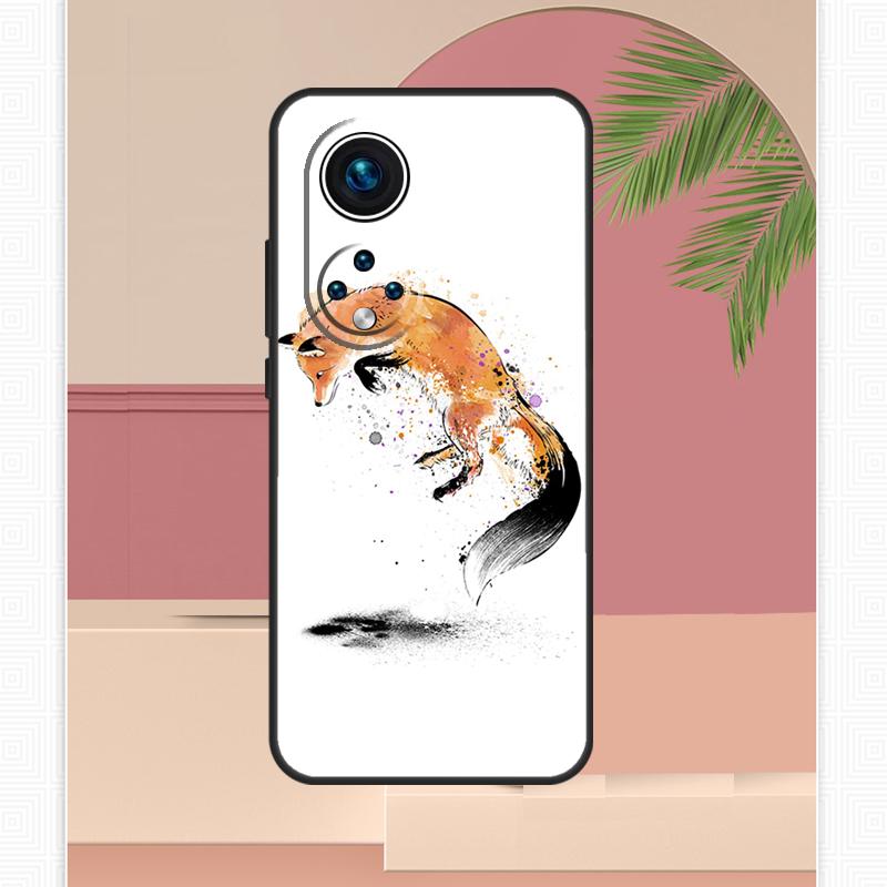 Funny Red Fox Animal Case For Honor Magic 8 Pro 7 6 5 Lite Honor 200 400 X9c X9b X9a X8b X8a X8c 50 70 90 Cover