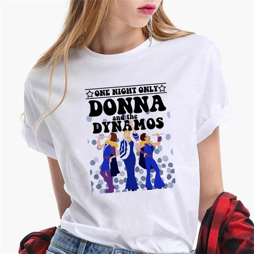 Mamma Mia Tshirt Women Designer Summer Streetwear Top Girl Funny Graphic Clothing Cotton Casual Short Sleeve Tshirt S