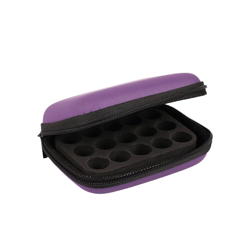 15 Slots 1Ml 2Ml 3Ml Essential Oil Case For Young Living Roller Bottles Storage Bag Holder Portable Perfume Hanging Organizer
