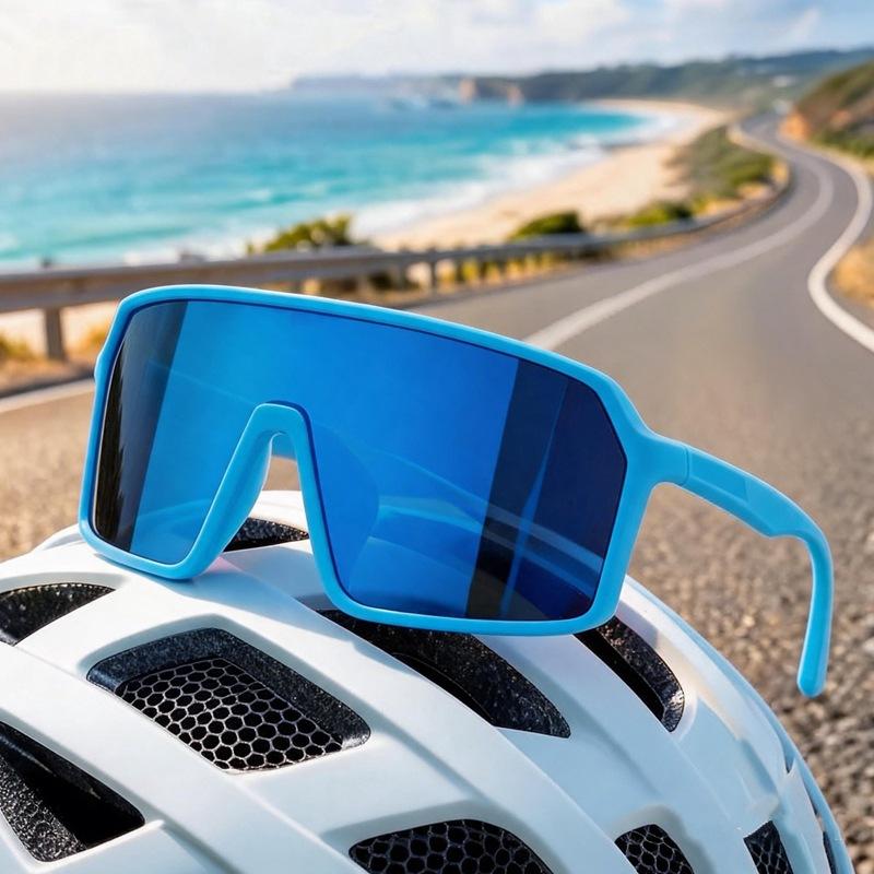Cycling glasses, windproof goggles, outdoor sports eyewear, road bike glasses, unisex, summer anti-mosquito and insect glasses, hiking sunglasses