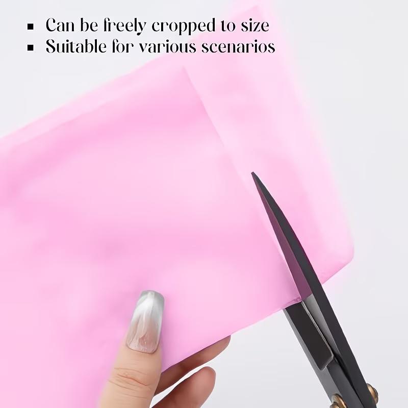100pcs Disposable Nail Art Filter Paper Non-Woven Vacuum Manicure Dust Collector Nail Art Machine Accessories for Salon Use