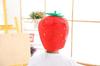 Bestmaple Animal Cap, Plush Headgear, Cute, Fluffy, Plush Animal Mask (Strawberry)