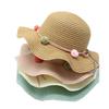 Children'S Hat Female Summer Sun Protection Princess Beach Hat Sun Hat Baby Bucket Hat Girl Straw Hat Sun Hat Basin Hat