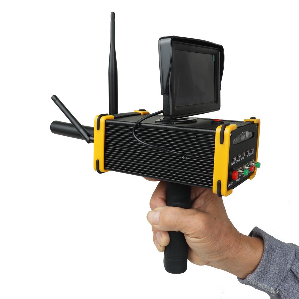 Black Eagle 3D Underground Metal Detector for Gold, Silver, and Copper - Outdoor Treasure Hunting