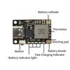 3.7V 18W Lithium Battery Fast Charging Module Balanced Booster Type C Fast Charging Protection Board for Mobile Power Bank Drone