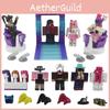 Lebhaftes Roblox Spielcharakter Zubehörset für Kinder mit 8 detaillierten Actionfiguren