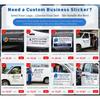 Commercial Vehicle Branding Decal – Logo Layout Optimized for Car Doors & Windows (Max 90cm)
