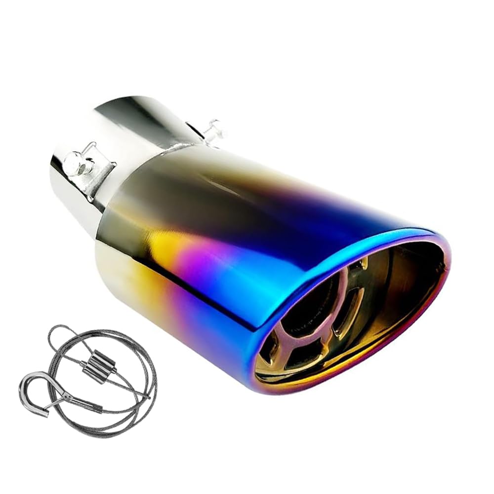 tpnidaii Наружный, Направленный вниз, Глушитель, Резак, Наконечник выхлопной трубы, Глушитель, Труба, Диаметр выхлопной трубы 1,5 -