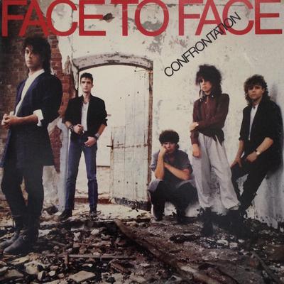 LP Record FACE TO FACE - Confrontation BFE39999 Epic 1985 US Rock Used