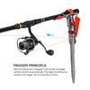 Foldable Automatic Double Spring Angle Fishing Pole Tackle Bracket Fishing Rod Holder Fishing Accessories For Outdoor Fishing