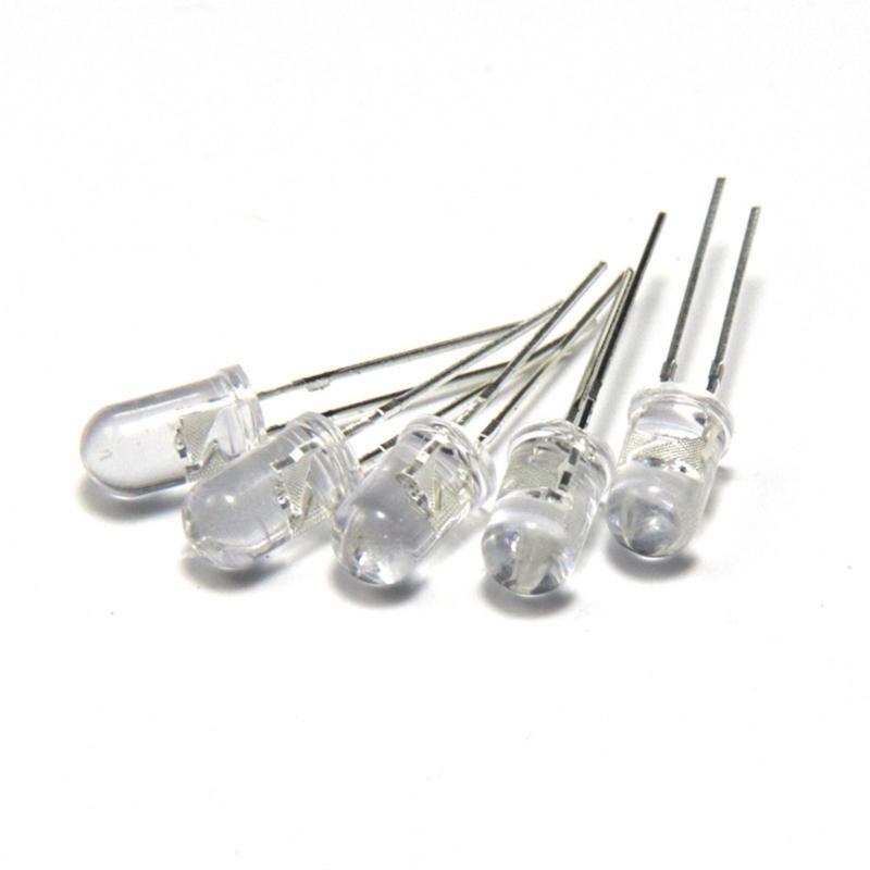 100/500pcs 3mm/5mm Bright LED Bulbs LED Lights With Low Energy Consumption Durability For Science Experiment Part