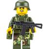 Ninja Warrior Superhero Doll With Weapon Single Building Block Assembly Toy