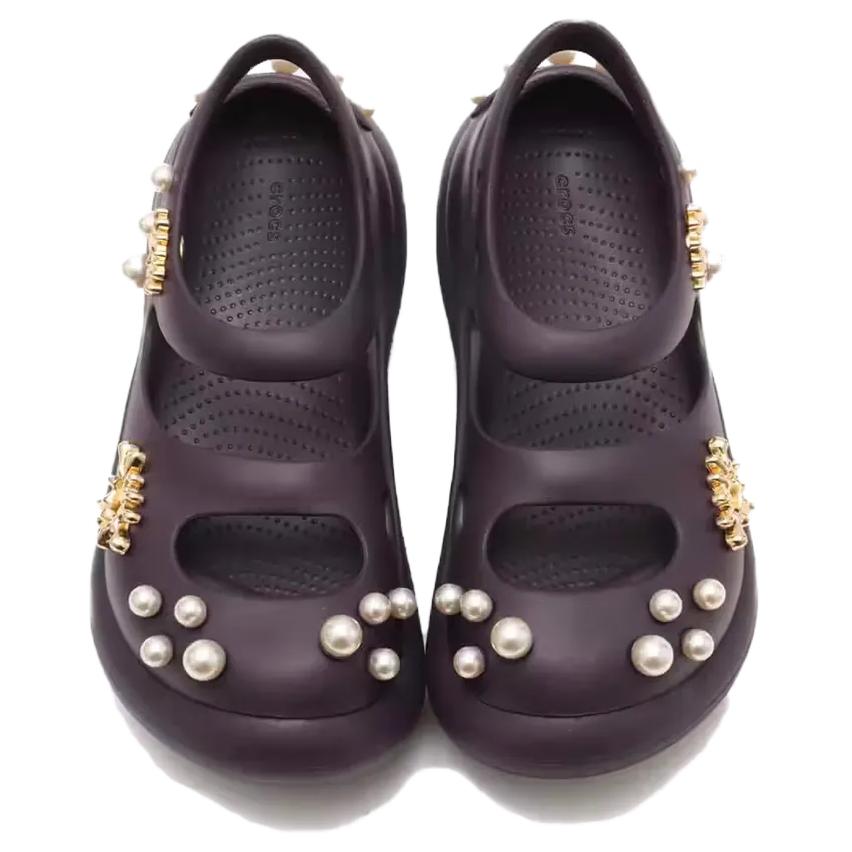 Crocs Phaedra Comfortable Minimalist Beach Sandals Unisex Sandals Purple 209561-6WR
