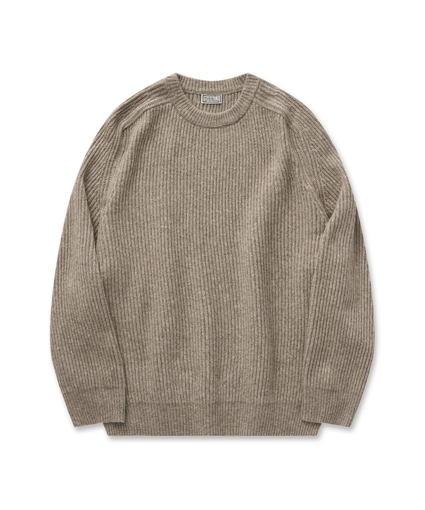Pilpeu Basic Crewneck Knit 32(Oatmeal)