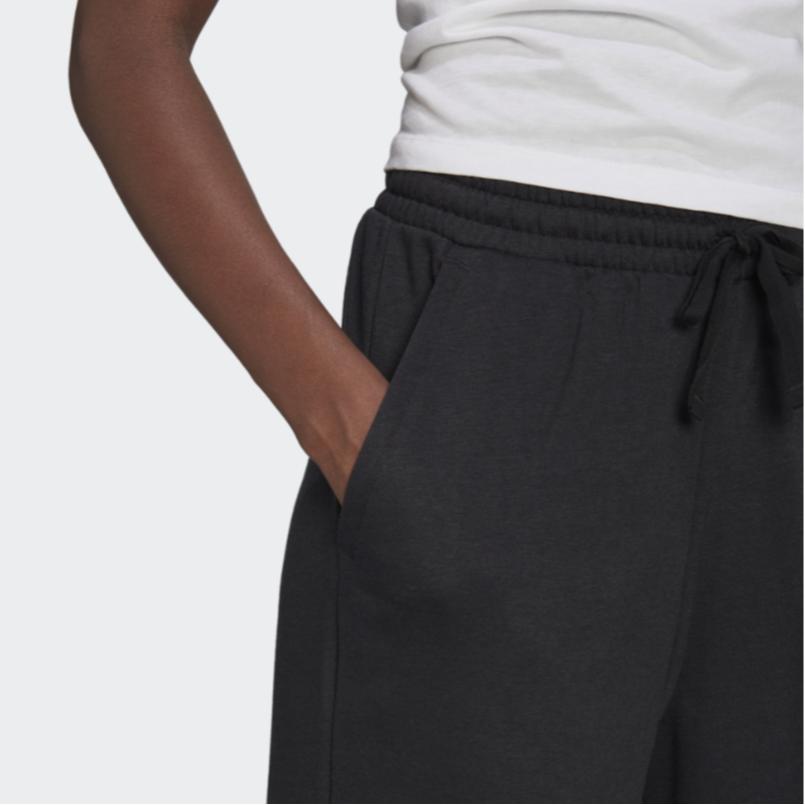 Women's Adidas Originals Cuffed Knitted Sweatpants Women's Black