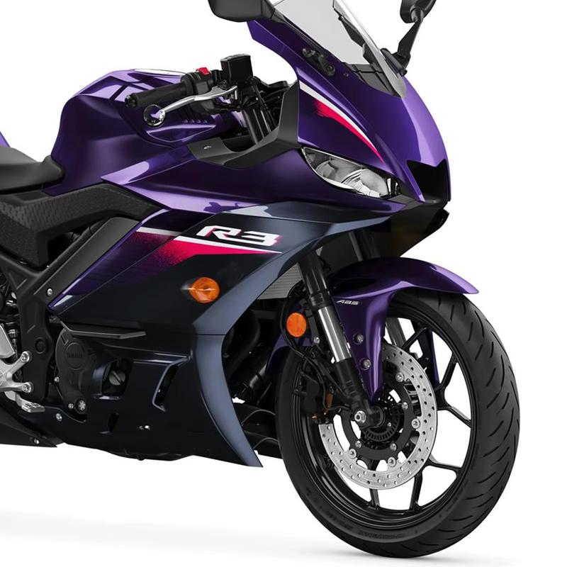 Motorcycle Front Tire Fender Guard Hugger Fairing For YAMAHA MT-03 MT 03 YZF R3/R25 2019-2023 ABS Carbon Fiber Color
