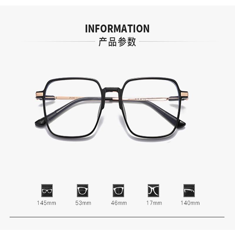 Nowe kolorowe modne okulary krótkowzroczne dla kobiet i mężczyzn kwadratowe przezroczyste okulary retro minus dioptrie optyczne korekcyjne