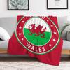 Wales, Cymru Throw Blanket Cozy Microfiber Throw Blanket For Home Bedroom