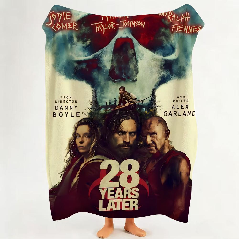 Movie 28 Y Years L Later Flannel Blanket Suitable for Sofa Living Room Bedroom