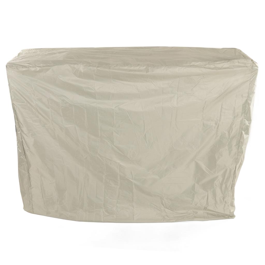 Ping Pong Table Dust Cover 190 Silver Coating Waterproof Table Tennis Cover for Outdoor Courtyard Drawstring Style