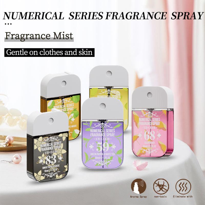 1 Bottle 50ml Brazilian Fragrance Mist, 5 Scents Available, Air Freshening Long-Lasting Natural Fresh Charm, Suitable For Dates