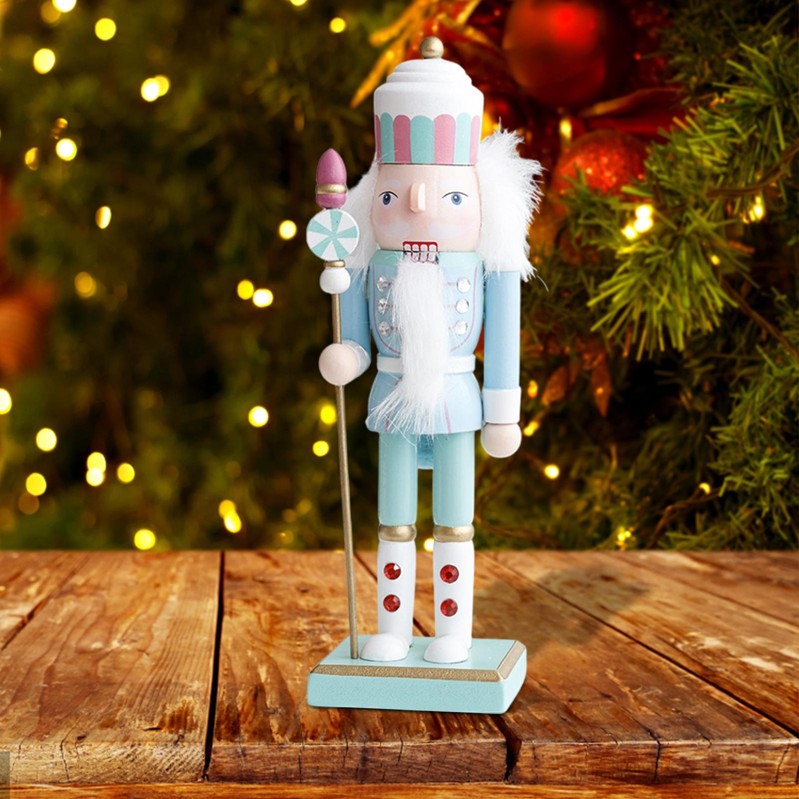Nutcracker Ornament Christmas Decors for Festival Party Favors Living Room
