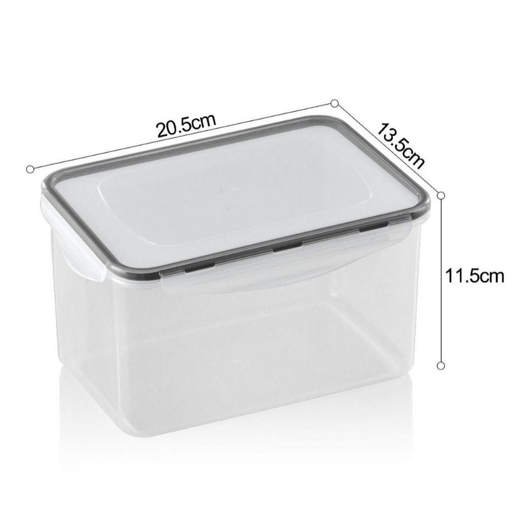 Kitchen Refrigerator Transparent PP Plastic Food Storage and Preservation Box