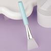 Slant Tail Rod Soft Head Silicone Mask Brush Hydrotherapy Application Mud Film Face Application Silicone Beauty Salon Film Adjustment Brush