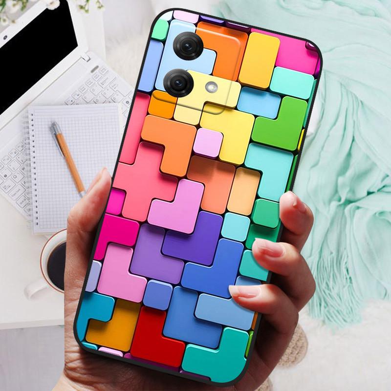 For Motorola Moto G84 5G Case G 84 Luxury TPU Soft Silicone Phone Back Cover for Moto G84 MotoG84 Protective Shockproof Fundas