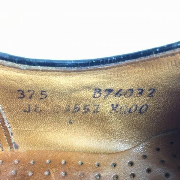 Vintage 60s70s Thom McAn Bootmaster Premium Model Business Shoes U-Tip Black Size 25.526.0 Men's(USED)