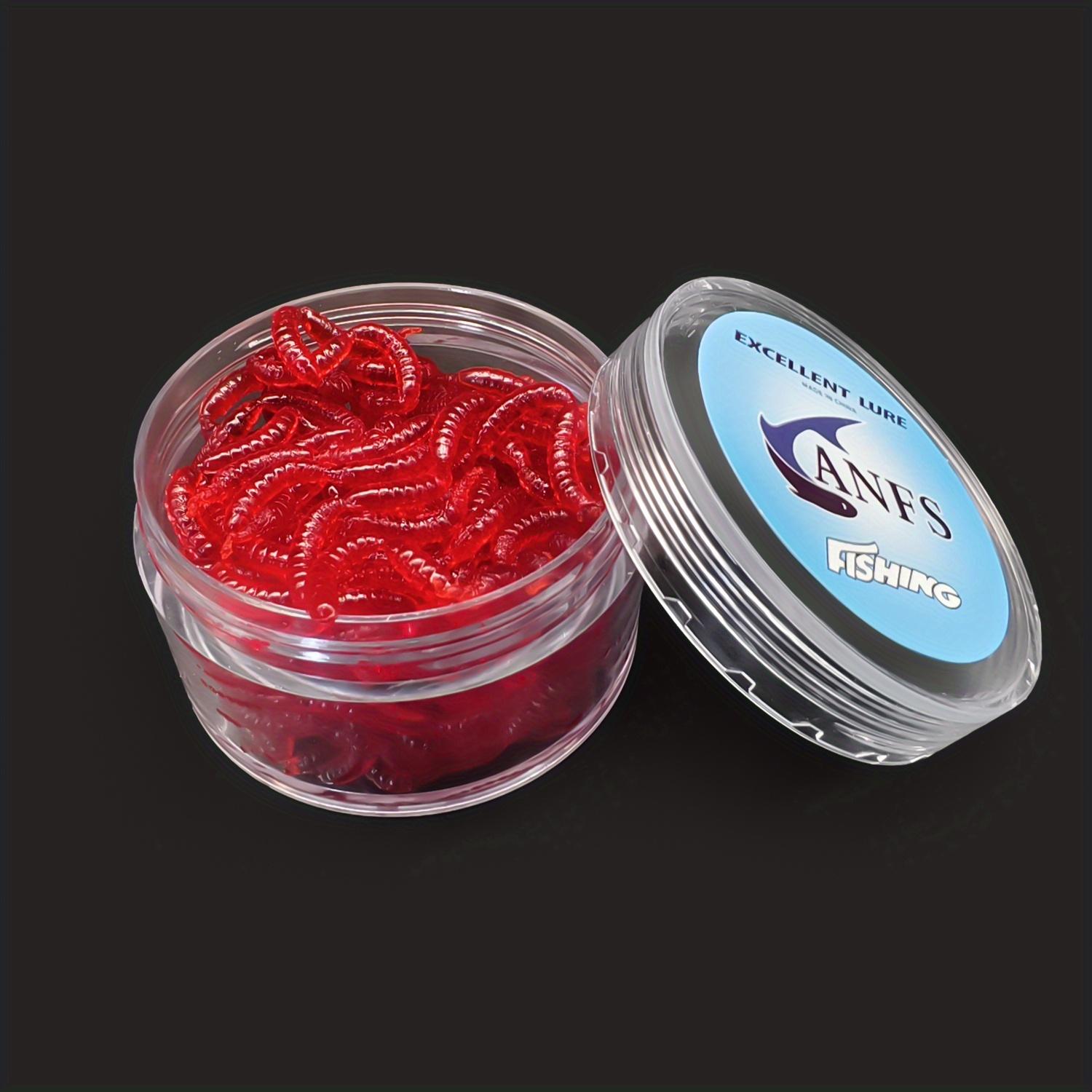 

75 шт. Черви Рыболовные приманки Мягкие Искусственные Рыболовные Приманки для Пресной и Морской Рыбалки Песка 75pcs with box